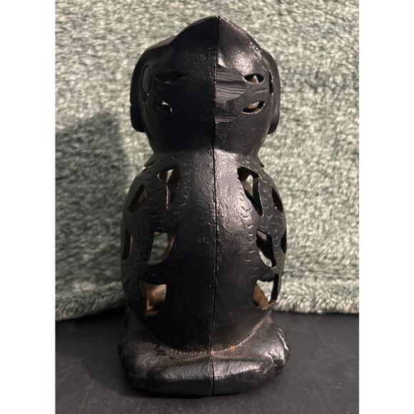 Cast Iron Owl String Holder Antique - Picture 4 of 8